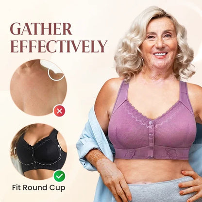 🌹🌹2024 New Front Closure Breathable Bra for Seniors