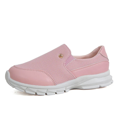 Lightweight Slip-On Walking Shoes, Non-Slip Arch Support Sneakers