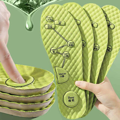 Foot Acupressure Insole, Soft Breathable Sports Cushion Inserts Orthopedic Shoe Sole