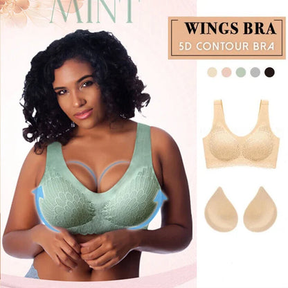 Push Up Wireless Bras