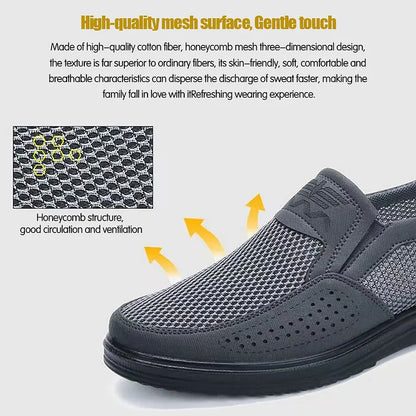 On This Week Sale OFF 50%🔥Mens' Summer Breathable Orthopedic Shoes