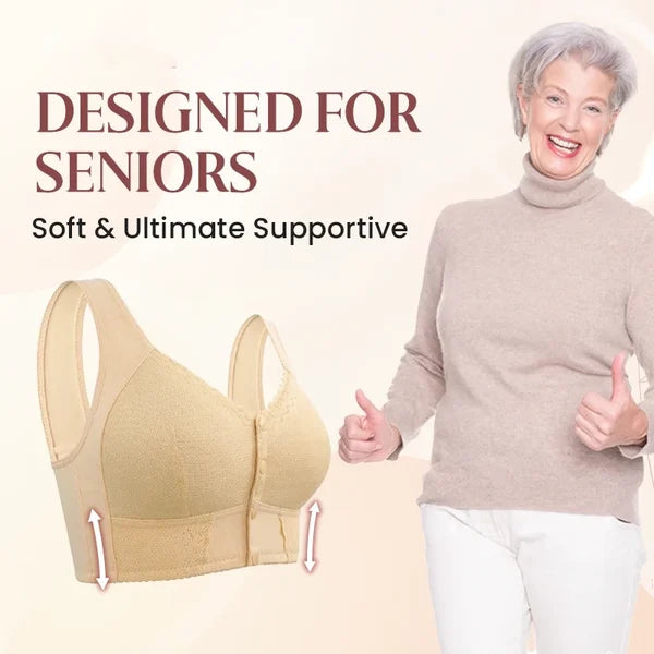 🌹🌹2024 New Front Closure Breathable Bra for Seniors