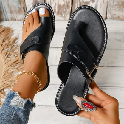 🔥Last Day Promotion 50% OFF🔥 New Women's Premium Lightweight Orthopedic Leather Sandals