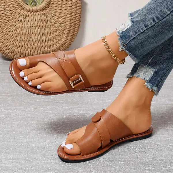 🔥Last Day Promotion 50% OFF🔥 New Women's Premium Lightweight Orthopedic Leather Sandals