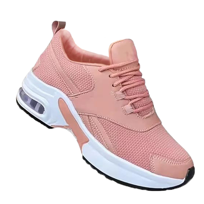 2024 Women's Platform Sneakers Lace Up With Colors, Orthopedic Walking Sneakers